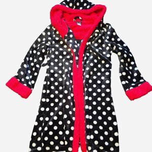 Em & Alfie Women's Polka Dot Robe One Size